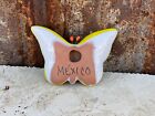Handcrafted Mini Talavera Butterfly Hand Painted Mexican Folk Art