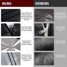 6 Layer Car Cover Waterproof Outdoor W  Cotton For Jeep Wrangler Jk 4 Door 06-25