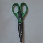 Kraft Edgers 24 Pc Decorative Craft Scissors Set Rotating Wooden Carousel Stand