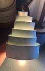 Vintage Stunning Mid Century Modern Retro Art Deco Wall Sconce Tiered