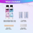 Let s Resin 8oz Silicone Mold Making Trial Kit  Fast Cure 
