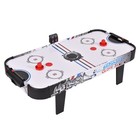 42  air Powered Hockey Table Game Room Indoor Sport Electronic Scoring 2 Pushers