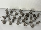 Vintage 80s Lot 27 Pc Pewter Mini Mcg 1984 D d Marvel Comic Superhero Figurines