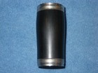 Bb Clarinet Barrel - Hard Rubber Ebonite  With Faux Woodgrain - 65mm