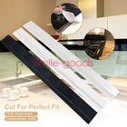 1 2pc Kitchen Silicone Stove Counter Gap Cover Oven Guard Spill Sealing Filler