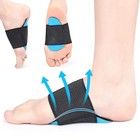 Pair Foot Arch Support Flat Feet Fallen Arch Plantar Fasciitis Insole Heel Pain 