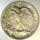 1929 S Walking Liberty Silver Half Dollar 50 Cent 90  Silver Au Condition - 2049