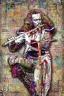 Jethro Tull Ian Anderson 24x36inch Poster Jethro Tull Art Tribute Free Shipping
