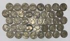 Jefferson War Nickels Roll 40 Coins  2 Face 1942 - 1945 35  Silver Circulated