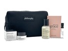 Philosophy Hope In Jar Mini Cream Amazing Grace Edt Sample   Bag 4-pc Travel Set
