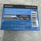 Sony Dvc Digital Video Mini Dv Premium Cassette Tape 60 Minutes Lp-90 New Sealed