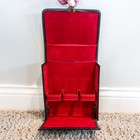 Vintage Bar-in-a-box Travel Liquor Portable Bar Set 3 Bottle In Case