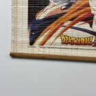 Vintage Rare Dragon Ball Z Bamboo Scroll  Goku Dbz Super Saiyan