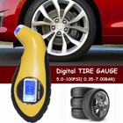 Lcd Digital Tire Air Pressure Gauge Auto Meter Tester Car Truck Psi Tire Gauge