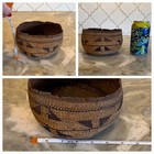 Antique Hupa Yurok Karuk Northern California   Native American Small Basket Bowl