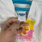 Vintage Oshkosh Bgosh Girls White Sunny Flower Graphic T-shirt 2t Made In Usa