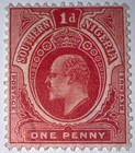 Travelstamps  1904-1909 Southern Nigeria Stamps Sc  22  Mint Original Gum Hinged