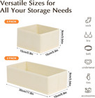 Drawer Organizers Clothes  Dresser Organizer Bins For Baby Clothes underwear And
