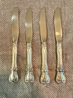 Towle Old Master Sterling Butter Spreaders Set Of 4 Monogram V 6 5 