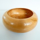 Artisan Hand Turned  Wood Bowl Live Edge Bark 7x3 Inch Signed Loring Handmade