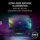 Razer - Aether Monitor Rgb Led Light Bar - Black