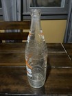 Hires Root Beer Clear Glass Bottle 10 Fl Oz 1 Pint  12    Tall Vintage