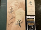 Arnold Palmer Signed 1992 Golf Exhibition Program Brookside Gc   2 W  Jsa Coa