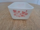 Pyrex Pink Gooseberry 1 1 2 Pt 0502 Refrigerator Dish  No Lid 