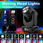 400w Rgbw Moving Head Light Gobo Led Beam Stage Spotlighting Dj Disco Show Dmx