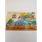 Vintage 1960s Curt Teich Comic Postcards Set Of 2 Humorous Mid-century Ephemera