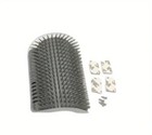 Cat Self-groomer Face Scratcher Wall Corner Massage Comb Brush Grooming Tool
