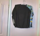 Huge Sports Men s Splice Toucan Rash Guard Size Xl Skins Upf 50  Long Sleeves