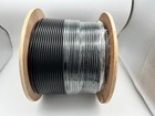 1000ft Rg 223  50 Ohm Double Shielded Coaxial Cable  Black Pvc Jacket brand