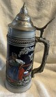 Vintage Dbgm 76 German Beer Stein Men And  Women Scene Made In West Germany 9   