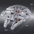 Unbuild Lego Star Wars  Millennium Falcon  75192  With 7541 Pcs  Generic Bricks