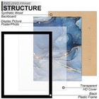 Fxojyvo 12x24 Picture Frame  Black Frame For 12 X 24 Inch Picture Poster Phot   