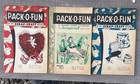 Vintage Pack-o-fun Scrap Craft Magazines 1956-1957 Lot Of 3