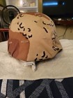 Desert Storm Us Army Chocolate Chip Desert Camo Pasgt Combat Helmet Small