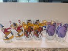 Vintage 1977 Mcdonalds Collectors Glasses Pristine Condition 2 Full Sets  