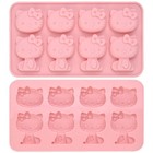 Silicone Molds For Ice  Chocolate   Cake Decorating - 2 Pack  8 Cups  Diy Baking