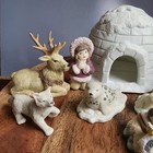 Vintage 1994  christmas Around The World  Arctic Nativity Set By House Of Lloyd