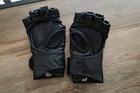 One X Fairtex Grappling mma Gloves Fgv12 - Open Thumb  black 