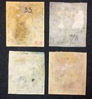 Momen  Mauritius Sg  32-35 1859-61 Used   340 Lot  68414 