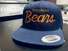Chicago Bears Retro Design Snap Back Hat 90s Christmas Vacation Clark Griswold
