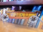 Nice Vintage 1910 s Fischer Tin Litho  Touring Car  Tin Penny Toy