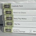 Stampin  Up  6 Stamp Sets   142101  134519  122612  141261  127802