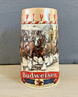 Vtg Ceramarte 1986 Budweiser Beer Stein Anheuser-busch  b  Series Clydesdales