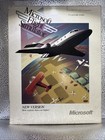 Vintage 1989 Microsoft Flight Simulator 5 25  Floppy Version 4 0 -