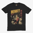 Monkey Magic Tv Series T-shirt Vintage Retro 70s 80s Japan Show Tee