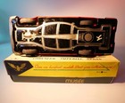 Vtg Bandai Tin Litho Red Chrysler Imperial Tin Toy Friction Japan